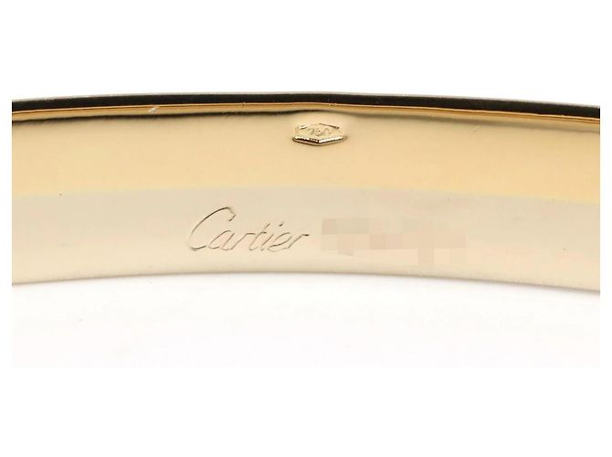 Bracciale con charm Cartier in oro 18K Argento D'oro - vista 3
