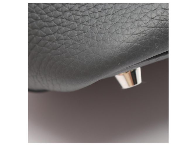 Hermès Borsa Hermes Picotin Lock PM in Gris Misty Marrone - vista 7