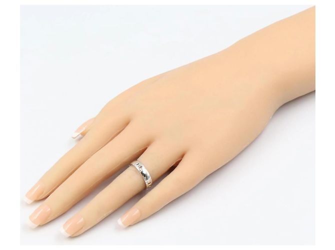 Hermès Hermes Hercules Ring aus 18K Weißgold Silber - Ansicht 8