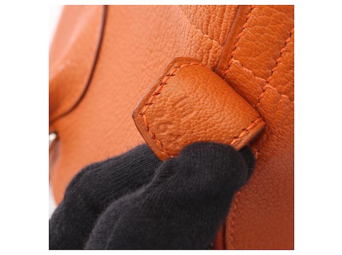 Hermès Hermes Bolide 31 Handtasche Orange - Ansicht 5
