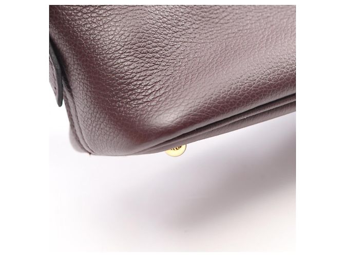 Hermès Borsa a 2 modi Mini Bolide 1923 Hermes Marrone Rosa - vista 6