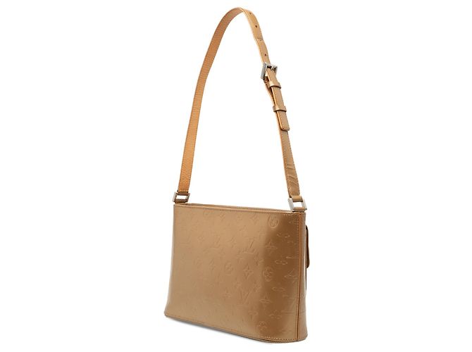 Louis Vuitton Gold Monogram Mat Alston Dorado - vista 2
