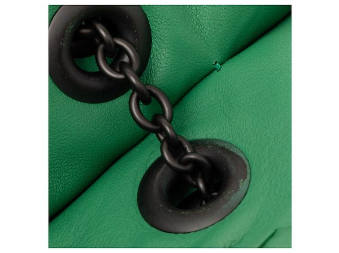 Borsa a tracolla Bottega Veneta Green Nappa Intrecciato Duo - vista 9