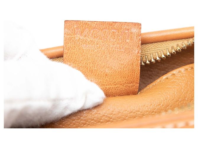 16 Céline Celine Brown Macadam Coated Canvas Pouch - view 6