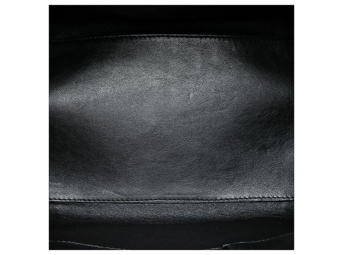 Céline Celine Blue Mini Bicolor Leder Luggage Tote Tasche Blau - Ansicht 4