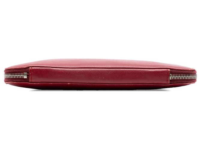 Prada iPad Hülle Red Saffiano Zip Around Rot - Ansicht 3