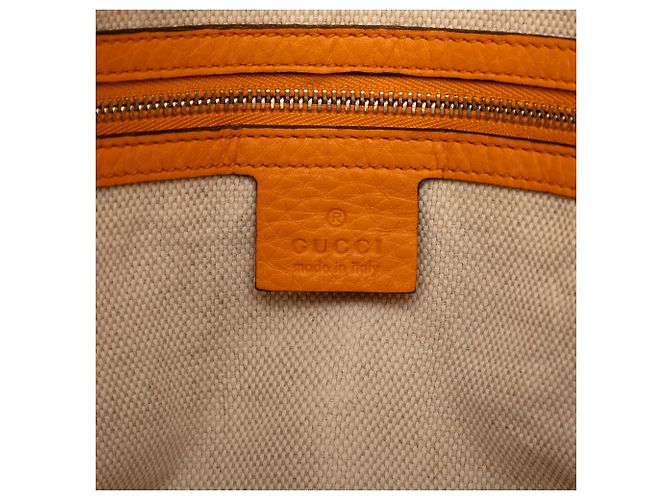 Borsa Gucci Soho Cellarius in pelle di vitello gialla Small Giallo - vista 5
