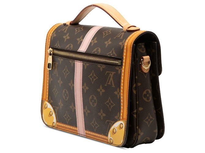 Louis Vuitton Pochette Metis Summer Trunks Monogram Marrone - vista 2