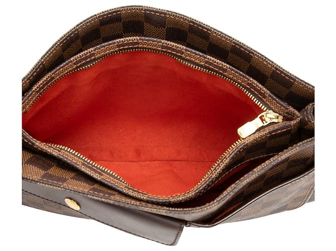 Louis Vuitton Marrom Damier Ebene Aubagne - vista 4