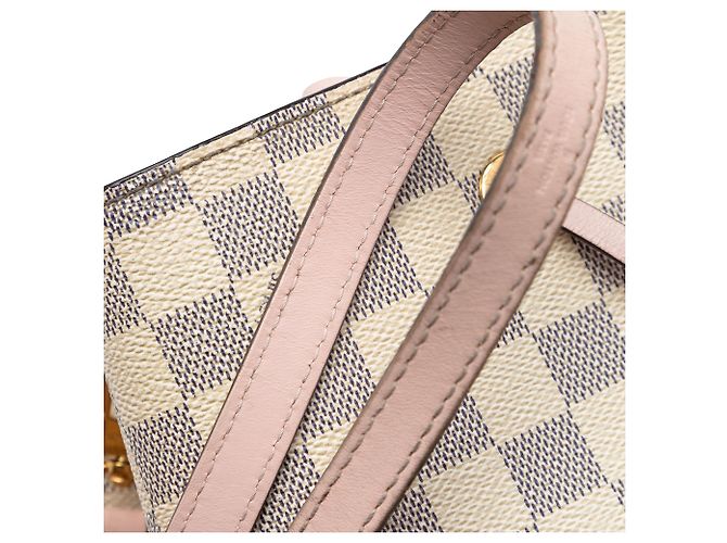 Néonoé Louis Vuitton White Damier Azur Neonoe MM Weiß - Ansicht 5