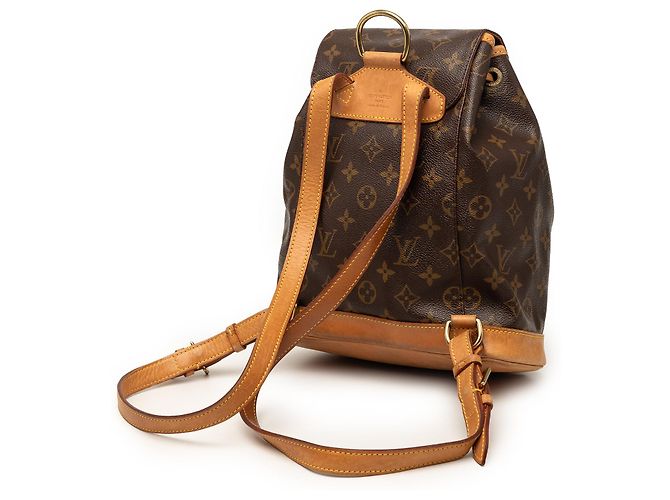 Louis Vuitton Marrone Monogram Montsouris PM - vista 2