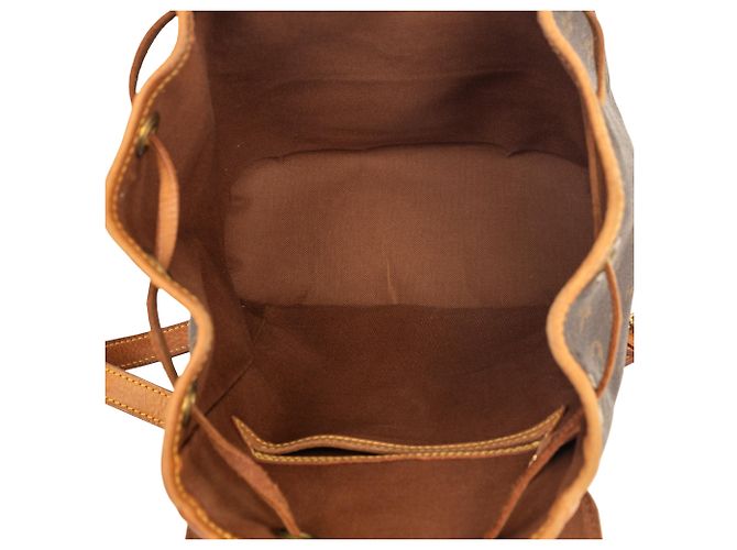 Louis Vuitton Marrone Monogram Montsouris PM - vista 4