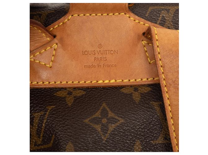 Louis Vuitton Marrone Monogram Montsouris PM - vista 5