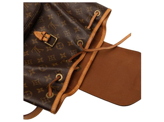 Louis Vuitton Marrone Monogram Montsouris PM - vista 6