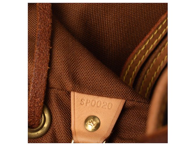 Louis Vuitton Marrone Monogram Montsouris PM - vista 7