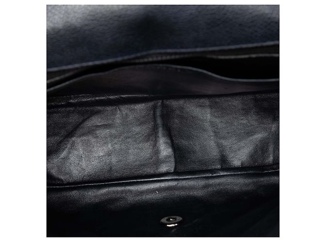 Chanel Black Jumbo Classic Caviar Single Flap Nero - vista 4