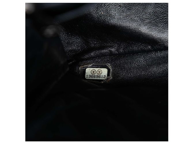 Chanel Black Jumbo Classic Caviar Single Flap Nero - vista 6
