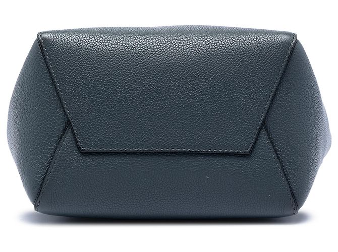 Céline Borsa a secchiello Celine Blue Small Soft Grained Calfskin Seau Sangle Blu scuro - Ansicht 3