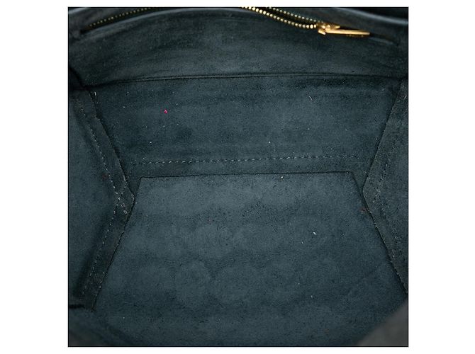 Céline Borsa a secchiello Celine Blue Small Soft Grained Calfskin Seau Sangle Blu scuro - Ansicht 4