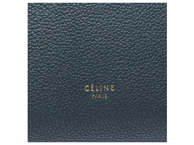 Céline Borsa a secchiello Celine Blue Small Soft Grained Calfskin Seau Sangle Blu scuro - Ansicht 5