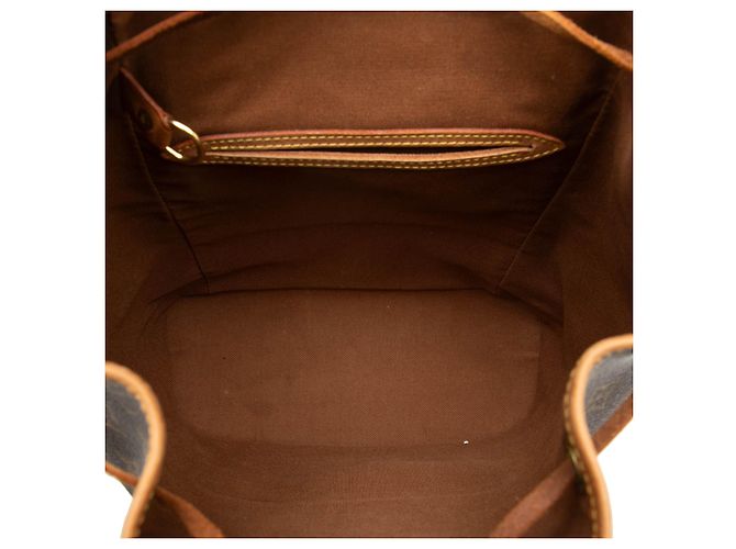 Louis Vuitton Marrone Monogram Montsouris PM - vista 4