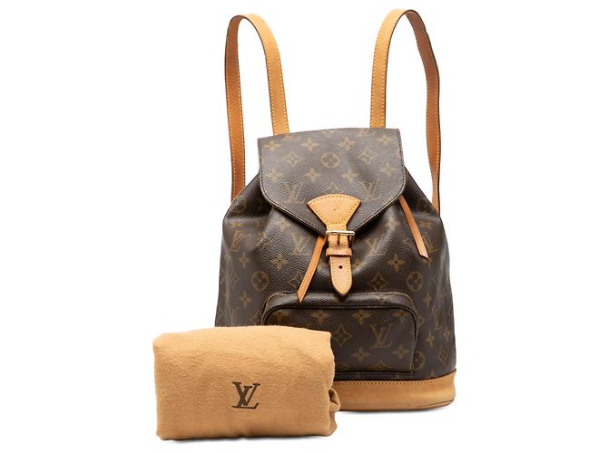 Louis Vuitton Marrone Monogram Montsouris PM - vista 8