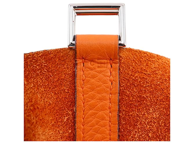 Hermès Orange Clemence Picotin 18 Arancione - vista 19