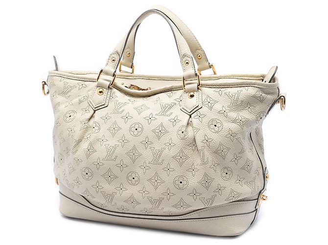 Louis Vuitton White Monogram Mahina Stellar PM Blanc Écru - vue 2
