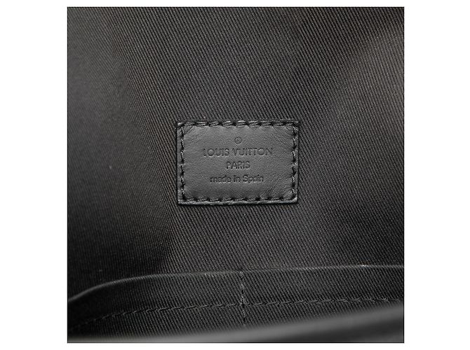 Louis Vuitton Borsa Messenger Magnetica Monogram Macassar Marrone - vista 5