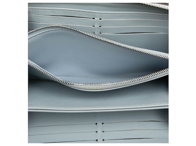 Louis Vuitton Zippy Wallet Mahina Monogram Gray Braun Grau - Ansicht 4