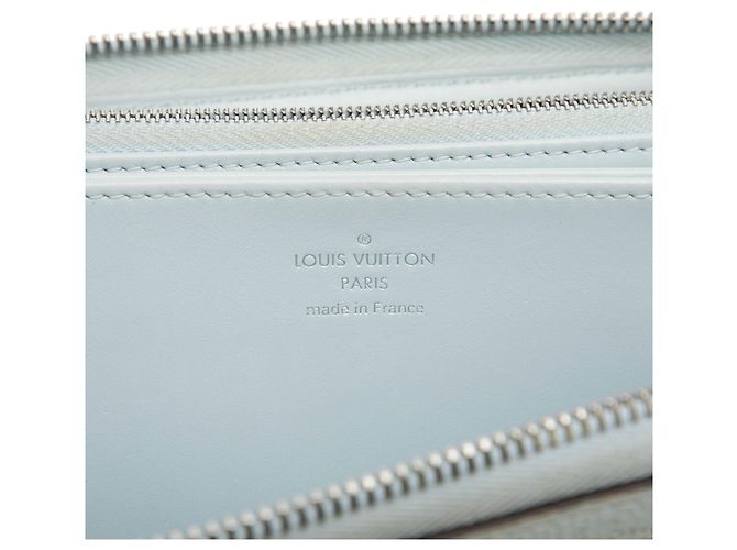 Louis Vuitton Zippy Wallet Mahina Monogram Gray Braun Grau - Ansicht 5