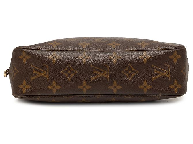 Louis Vuitton Marrone Monogram Trousse Toilette 23 - vista 3
