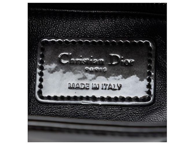 Lady Dior Mini in vernice nero - vista 5