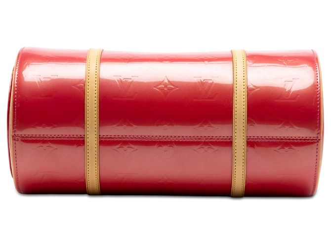 Louis Vuitton Rosso Monogram Vernis Bedford - vista 3