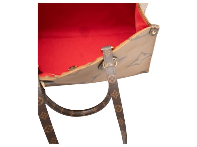 Louis Vuitton Braun Monogram Reverse Giant OnTheGo MM - Ansicht 7