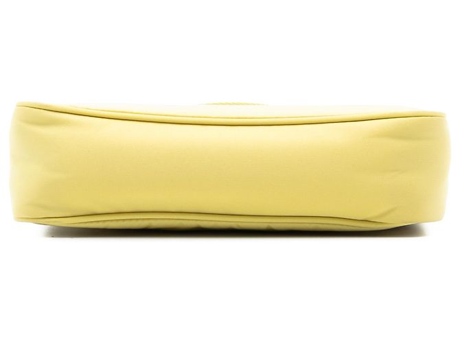 Prada Yellow Mini Tessuto Re Edition 2000 Schultertasche Gelb - Ansicht 3