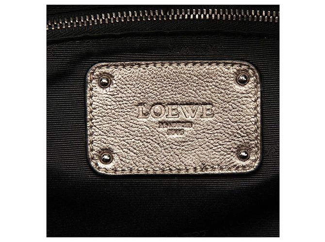 LOEWE Marrone Metallizzato Nappa Anagram Aire Bronzo - vista 4