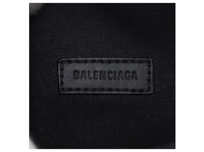 Borsa a tracolla Explorer in nylon nero Balenciaga - vista 5
