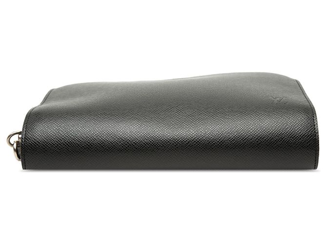 Pochette Baikal in pelle Taiga nera Louis Vuitton Nero - vista 3