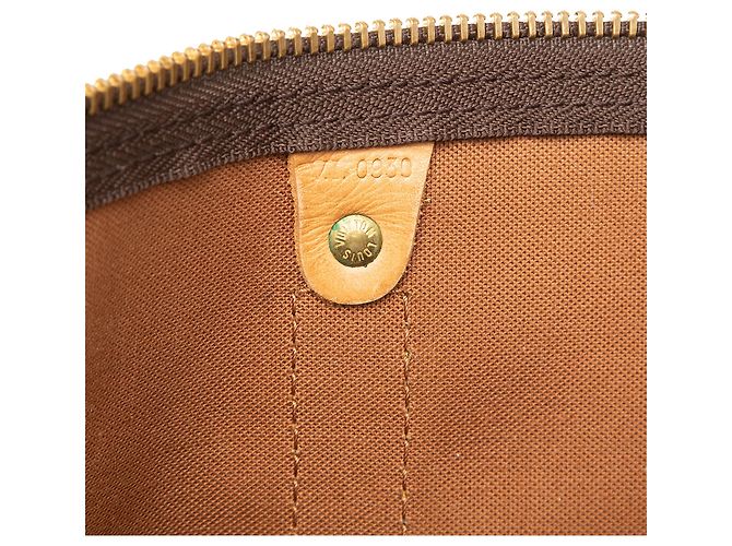 Louis Vuitton Marrone Monogram Keepall 45 - vista 6