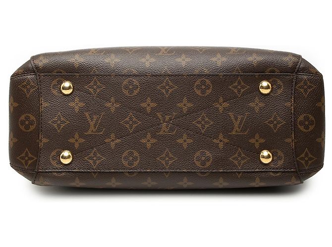 Louis Vuitton Marrone Monogram Montaigne MM - vista 3