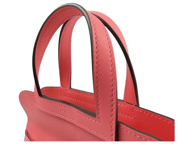 Hermès Pink Mini Swift Halzan 22 Rosa - vista 13