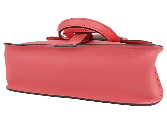 Hermès Pink Mini Swift Halzan 22 Rosa - vista 3