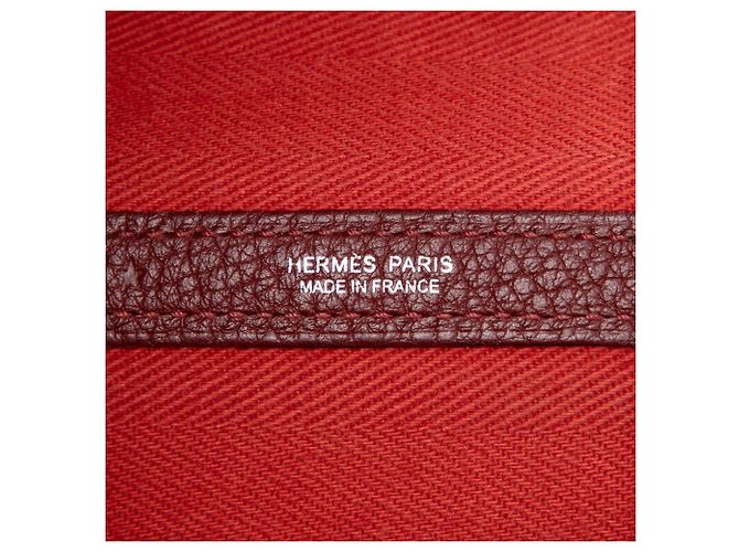 Hermès Red Toile and Negonda Garden Party 30 - vista 5