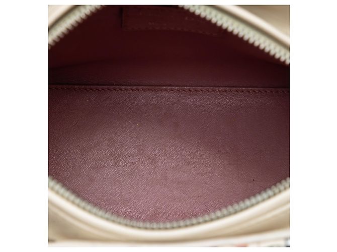 Lady Dior in tweed e agnello intrecciato bianco Medium - vista 4