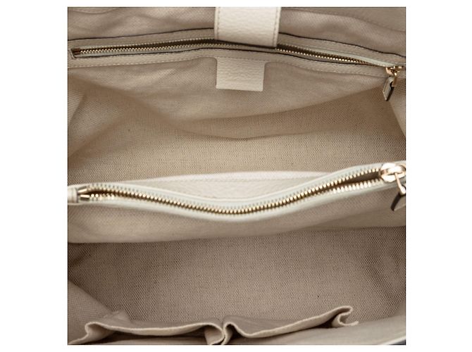 Tote Gucci Beige Medium GG Canvas Bamboo Diana - vista 4