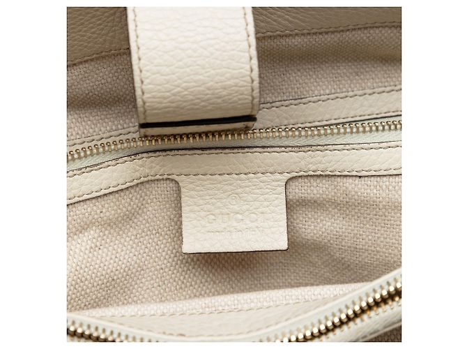 Tote Gucci Beige Medium GG Canvas Bamboo Diana - vista 5