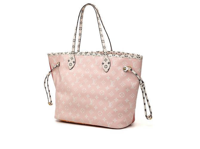 Louis Vuitton Red Monogram Giant Neverfull MM Rosso - vista 2