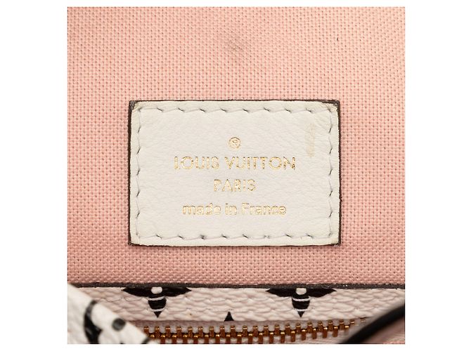 Louis Vuitton Red Monogram Giant Neverfull MM Rosso - vista 5