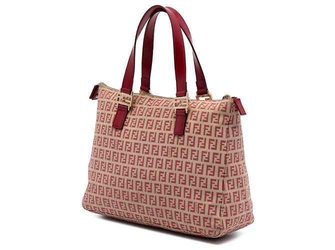 Fendi Zucchino Canvas Tote in Beige - Ansicht 2